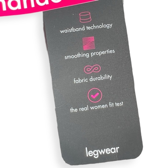 🌻NEW w.tags COMMANDO Black Perfect Control Faux Leather Leggings Size Large - Picture 15 of 16